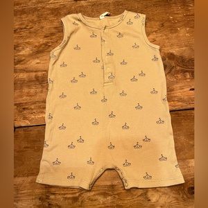 Quincy Mae boys sailboats romper